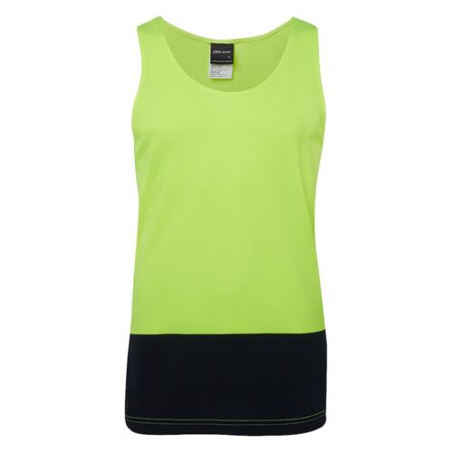 Mens Hi Vis Traditional Singlet Thumbnail