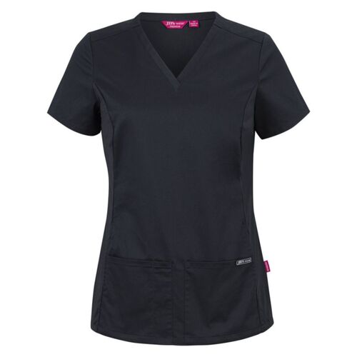Womens Premium Stretch Panel Scrub Top Thumbnail