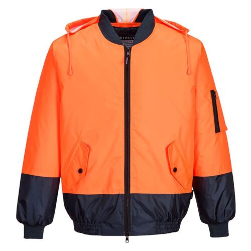 Hi Vis Contrast Class D Bomber Jacket Thumbnail