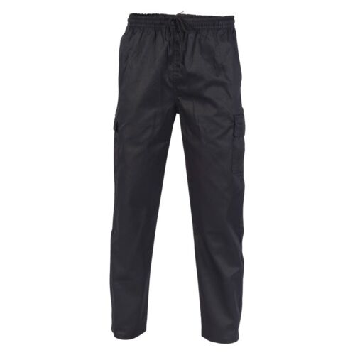 Drawstring Poly Cotton Cargo Pants Thumbnail