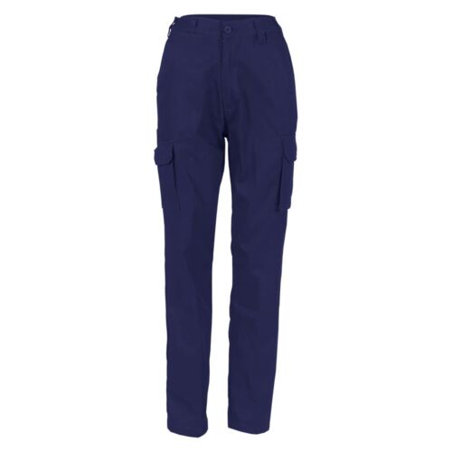 Womens Cotton Drill Cargo Pants Thumbnail